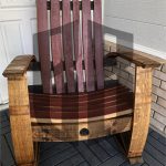 Wine Barrel Rocking Chair