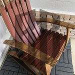 Wine Barrel Rocking Chair